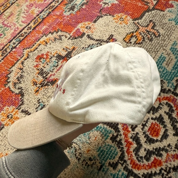 Vintage 1994 Budweiser White and Tan Embroidered Cap 🍻 - Picture 4 of 8